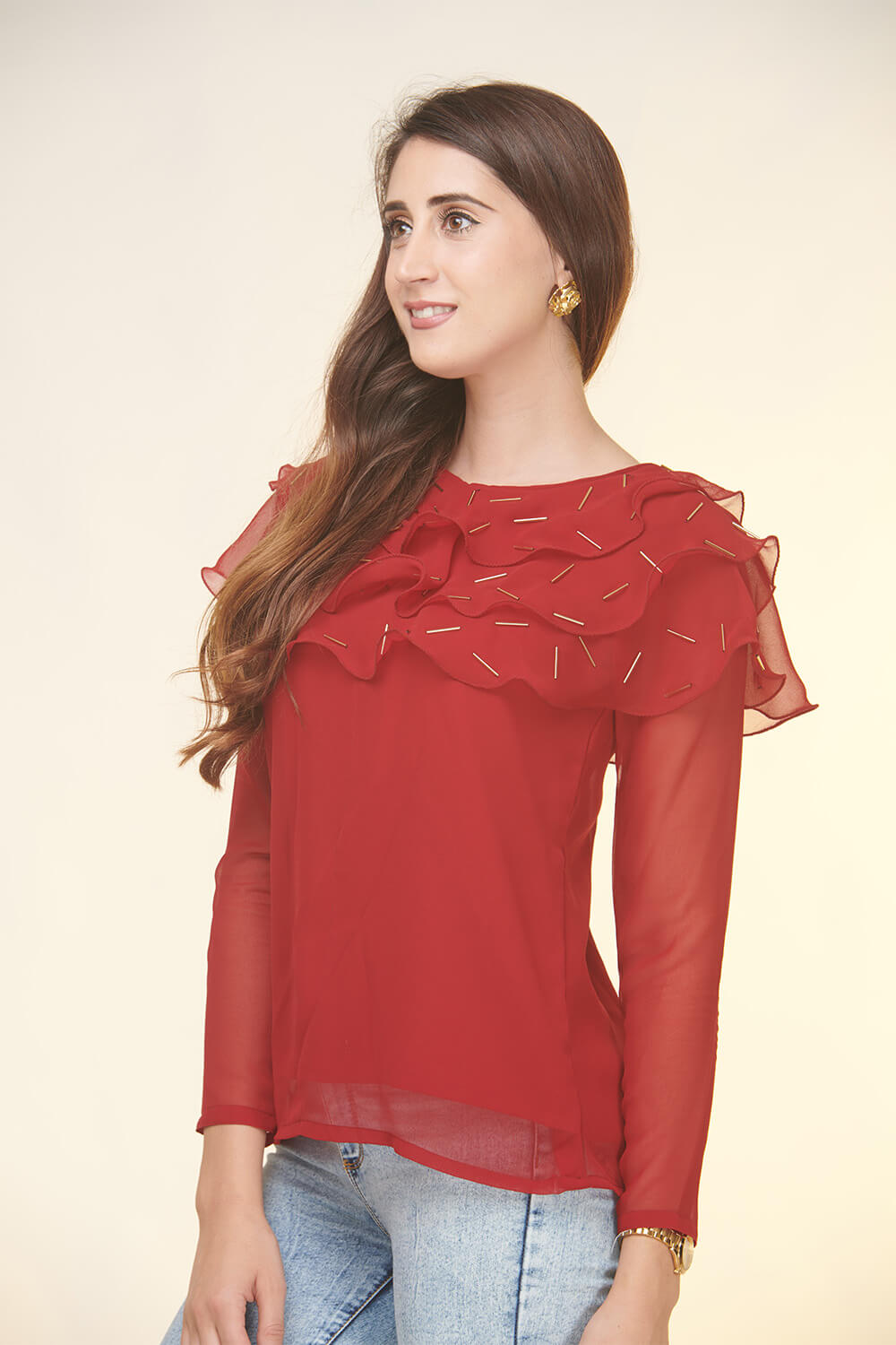 FRILL SEEKER LAYERED TOP (6803194937522)