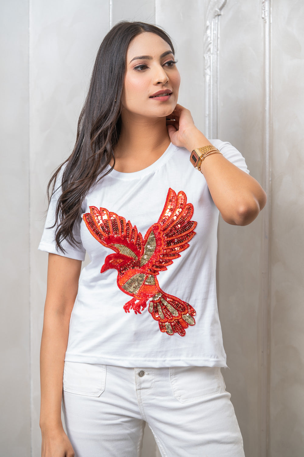 The bird T-shirt