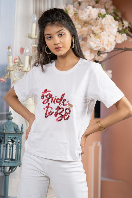 Bride To Be T- Shirt (6752227885234)