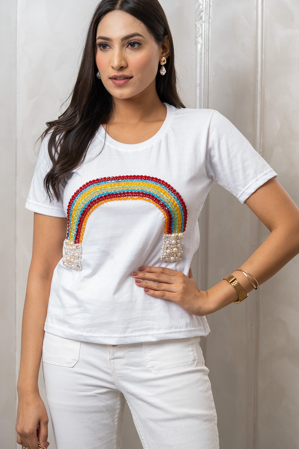 The rainbow T-shirt