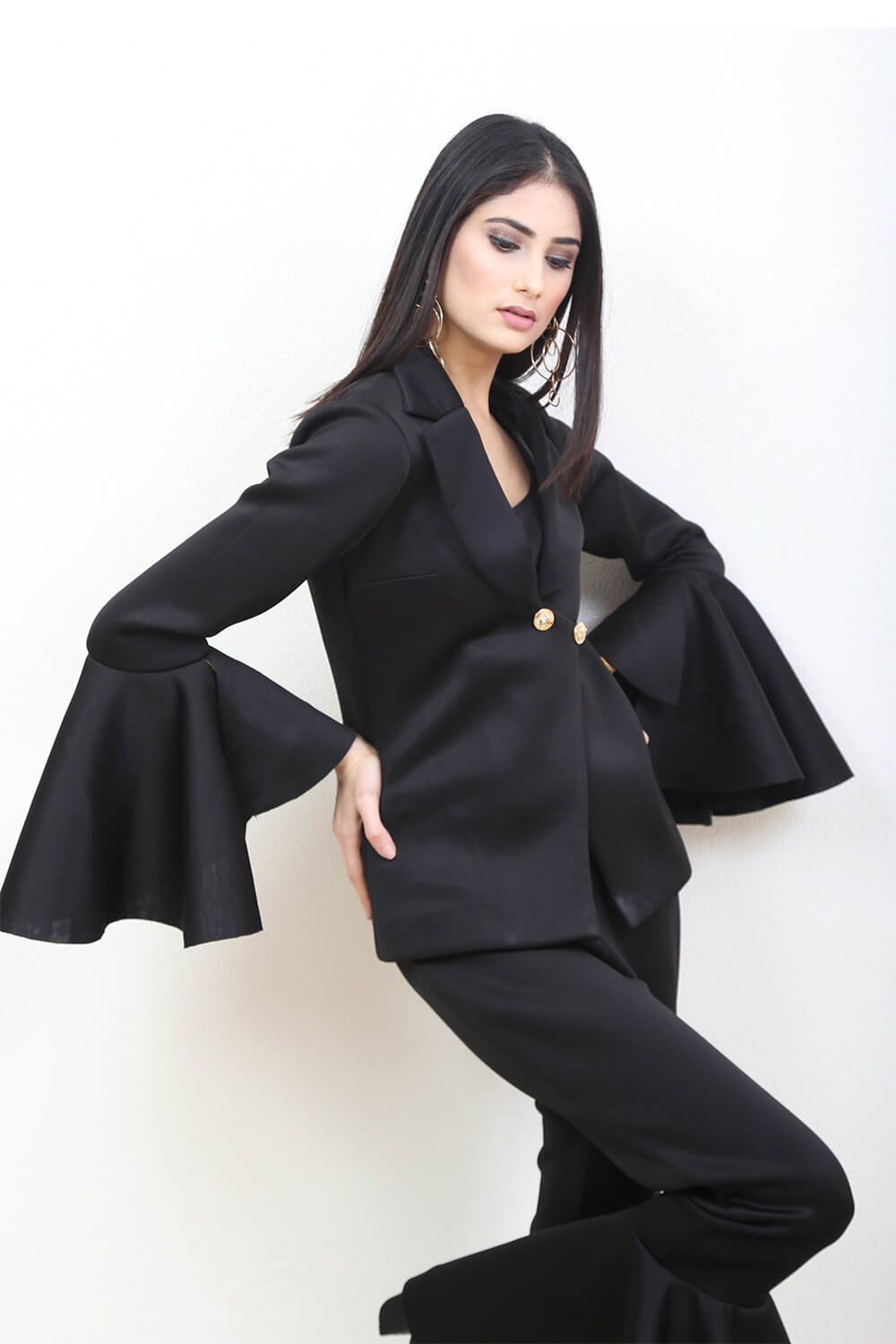 BREAK IT NOW FLARED SLEEVE JACKET (6752198918322)